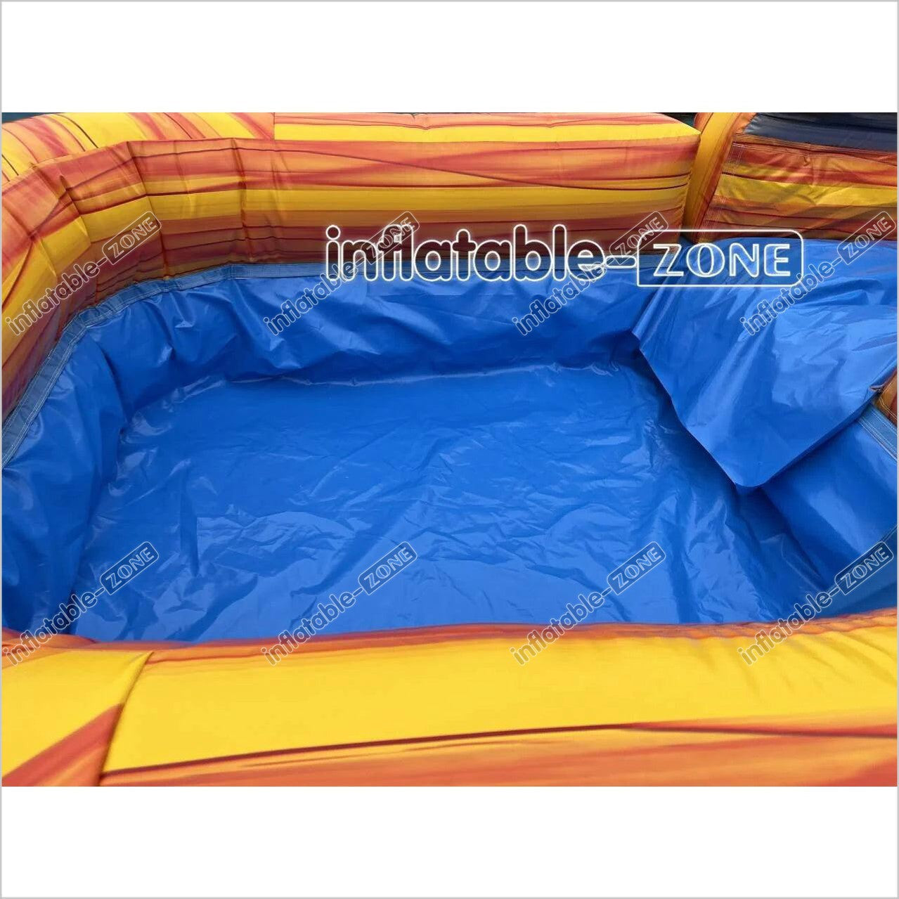 Blow Up Water Slide Big Inflatable Pontoon Slides A Bounce House Play Center Giant Waterslide - Inflatable-Zone