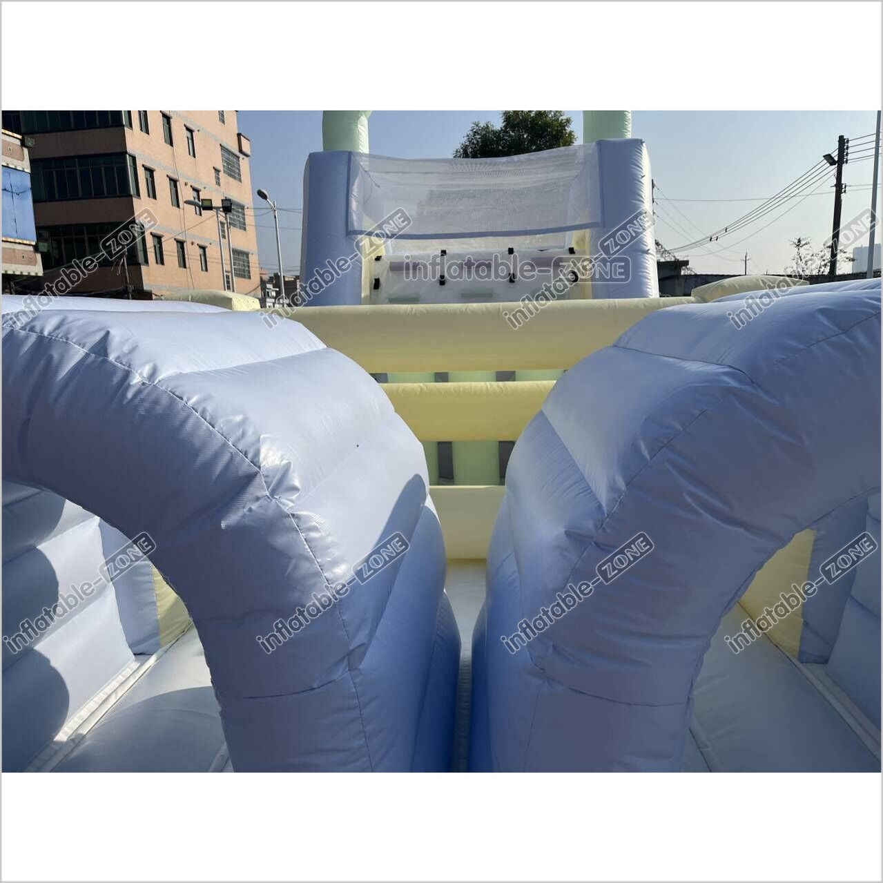 Large Inflatable Obstacle Course Slip And Slide Birthday Party Fun Obstacle Course For Adults - Inflatable-Zone