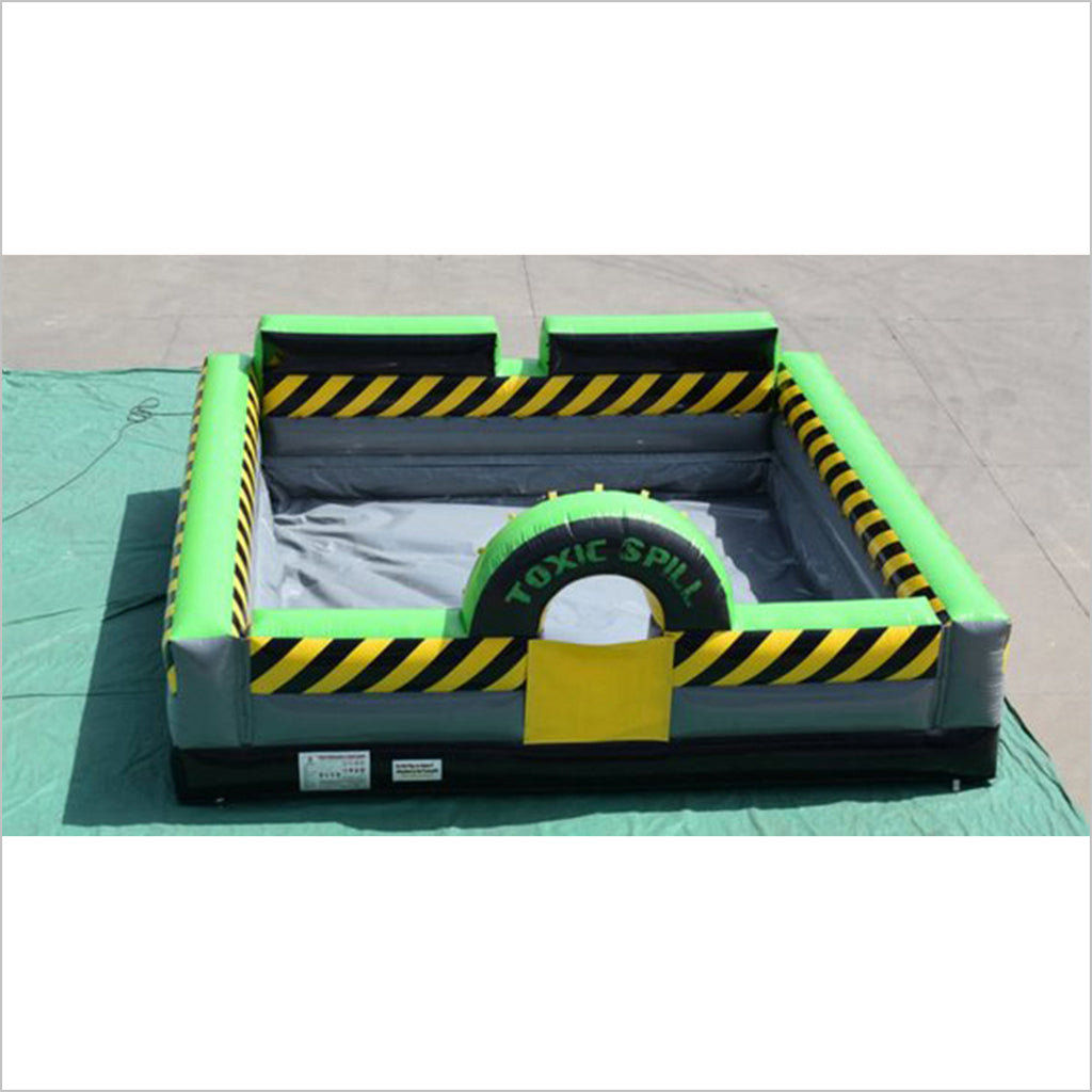 Toxic Spill Foam Pit Inflatable Air Pit Super Game Foam Dance Party Outdoor Activities Near Me