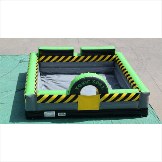 Toxic Spill Foam Pit Inflatable Air Pit Super Game Foam Dance Party Outdoor Activities Near Me