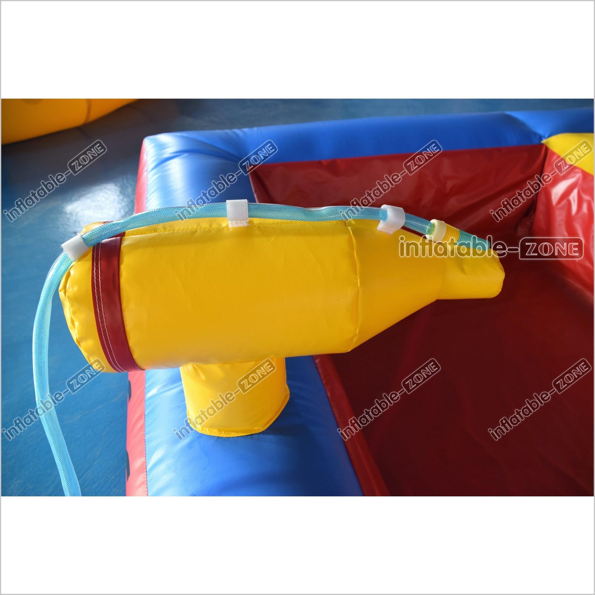 Single Lane Commercial Inflatable Wet Dry Slide Jumper Water Slide With Splash Pool For Kids And Adults - Inflatable-Zone