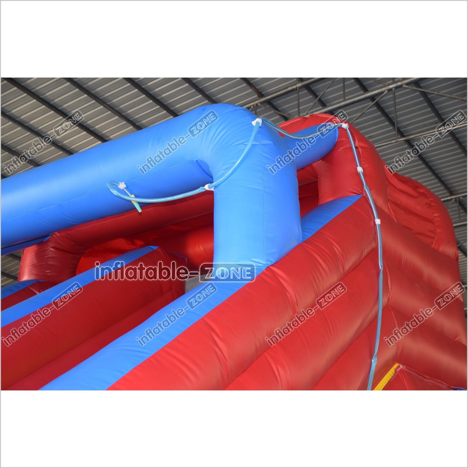 Single Lane Commercial Inflatable Wet Dry Slide Jumper Water Slide With Splash Pool For Kids And Adults - Inflatable-Zone