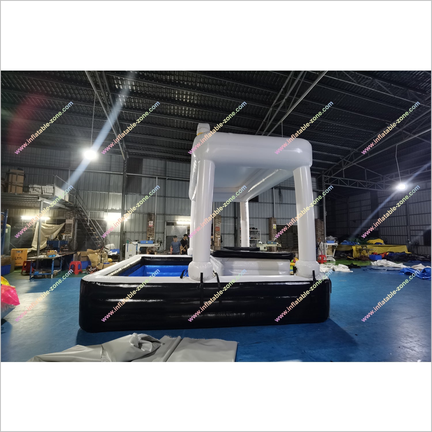 Relaxing Inflatable Pool Bar Water Inflatable Floating Pool Table Sports Bar For Private Parties - Inflatable-Zone