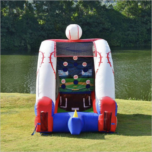 Grand Slam Pitch Baseball Yard Sports Inflatable Baseball Games Fun Challenges To Do With Friends