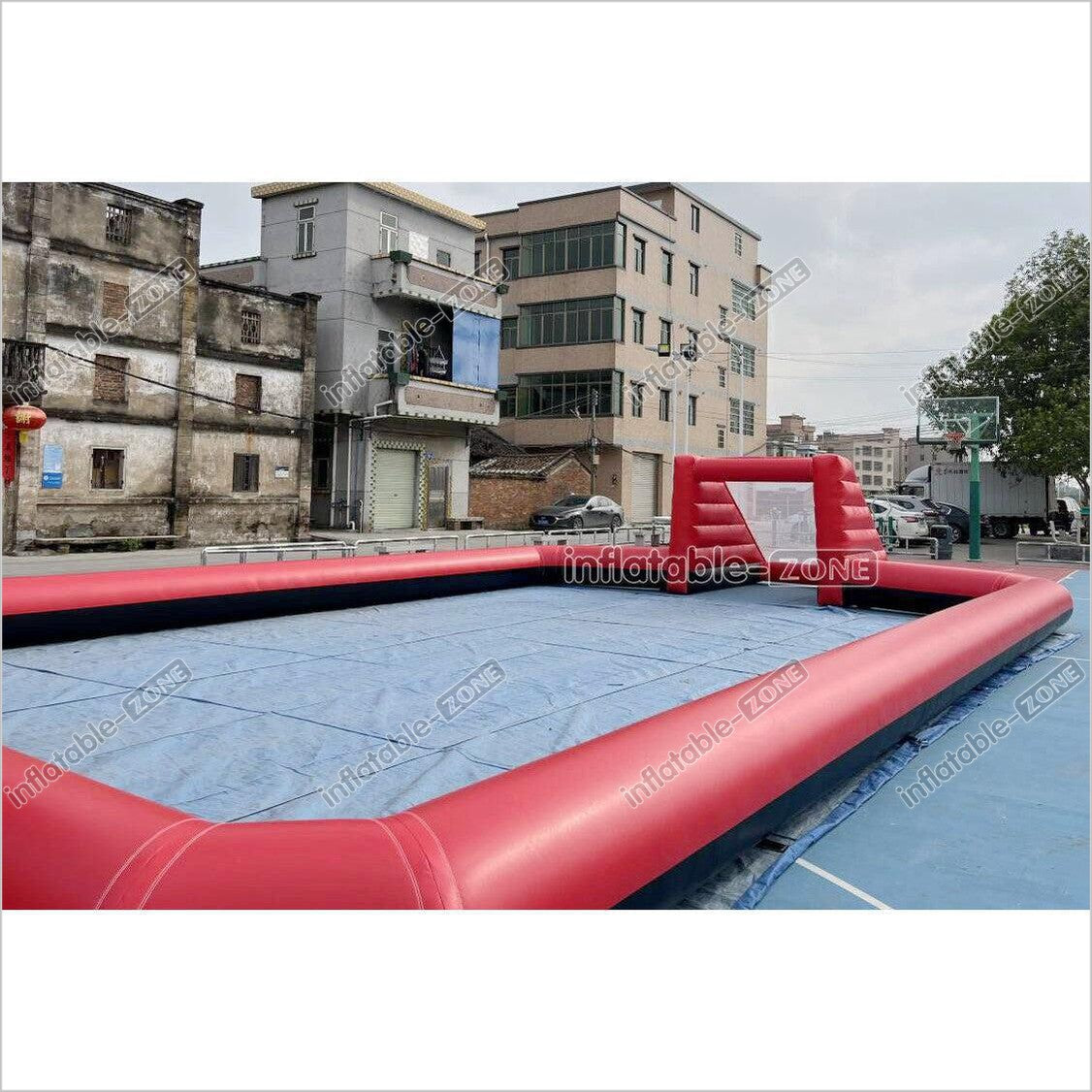 Giant Inflatable Arena Football Soap Court Outdoor Sports Games Inflatable Soccer Field For Events - Inflatable-Zone