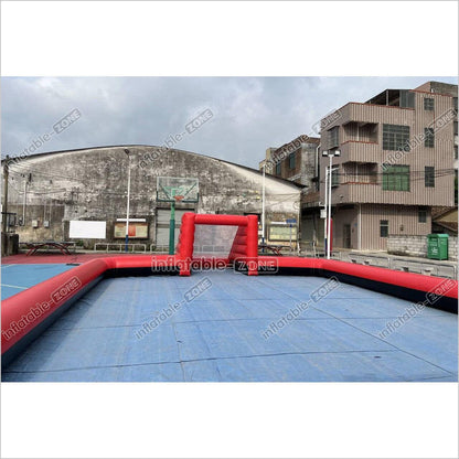 Giant Inflatable Arena Football Soap Court Outdoor Sports Games Inflatable Soccer Field For Events - Inflatable-Zone