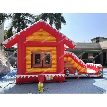 Hiring A Bouncy Castle Christmas Inflatable Slide Soft Playground Near Me Commercial Combo Bounce House With Slide Rental - Inflatable-Zone