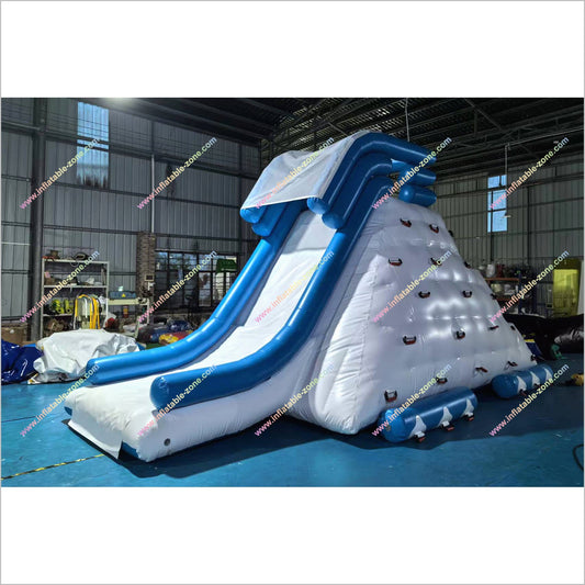 Free shipping for 20ft x 12ft x12ft inflatable iceberg with slide - Inflatable-Zone