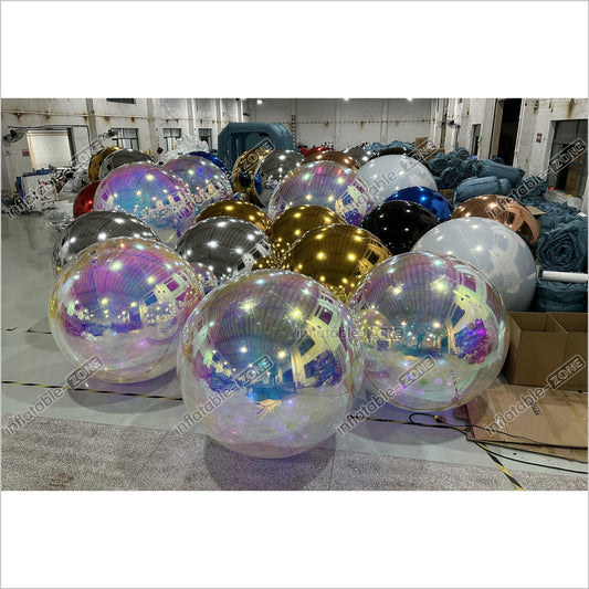 Inflatable Mirror Ball Large Inflatable Mirror Balloon Inflatable Disco Ball Mirror Ball For Party - Inflatable-Zone