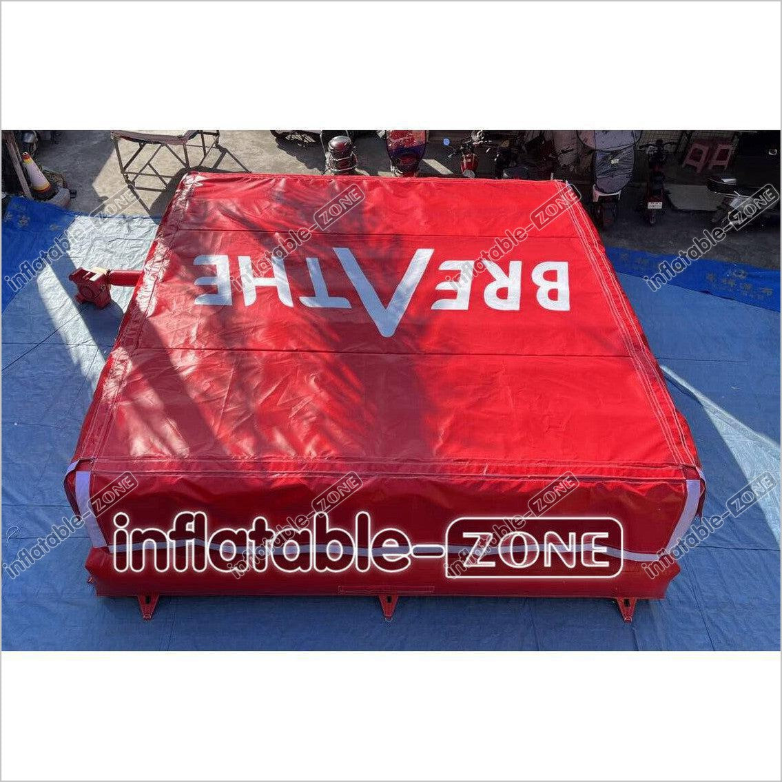 Sports Games Trampoline Park AirBag Inflatable Foam Pit Air Bag For Stunt Jump - Inflatable-Zone