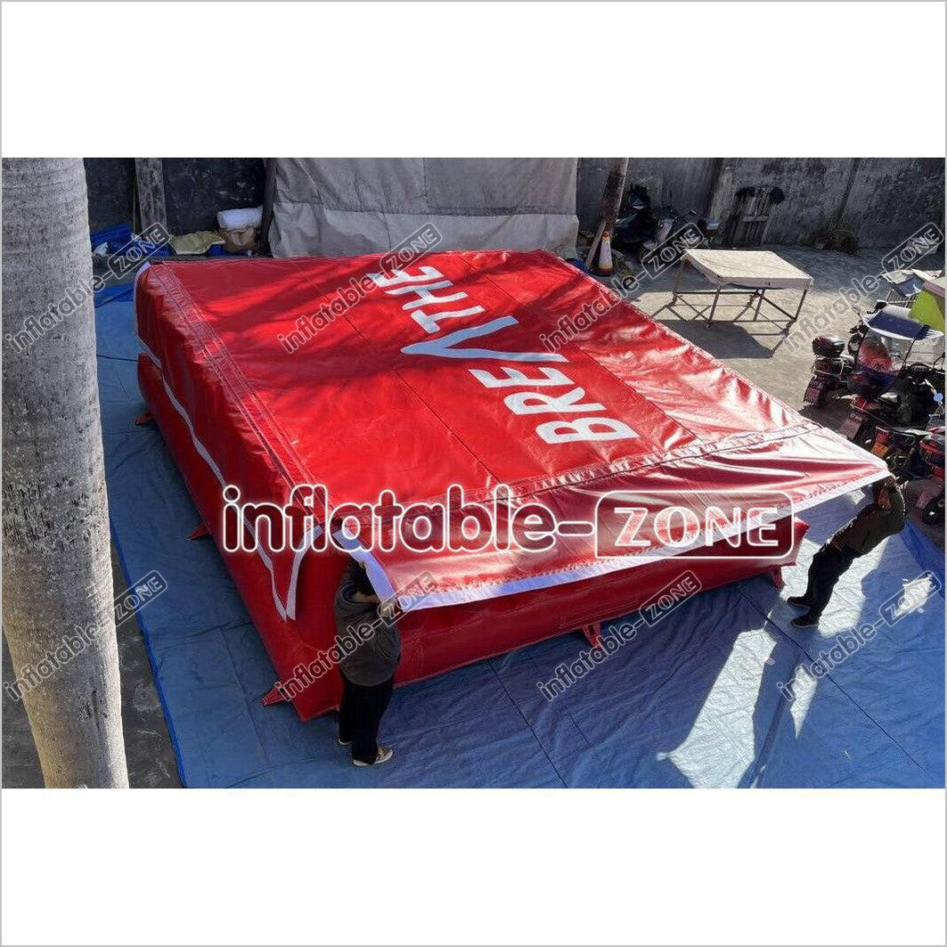 Sports Games Trampoline Park AirBag Inflatable Foam Pit Air Bag For Stunt Jump - Inflatable-Zone