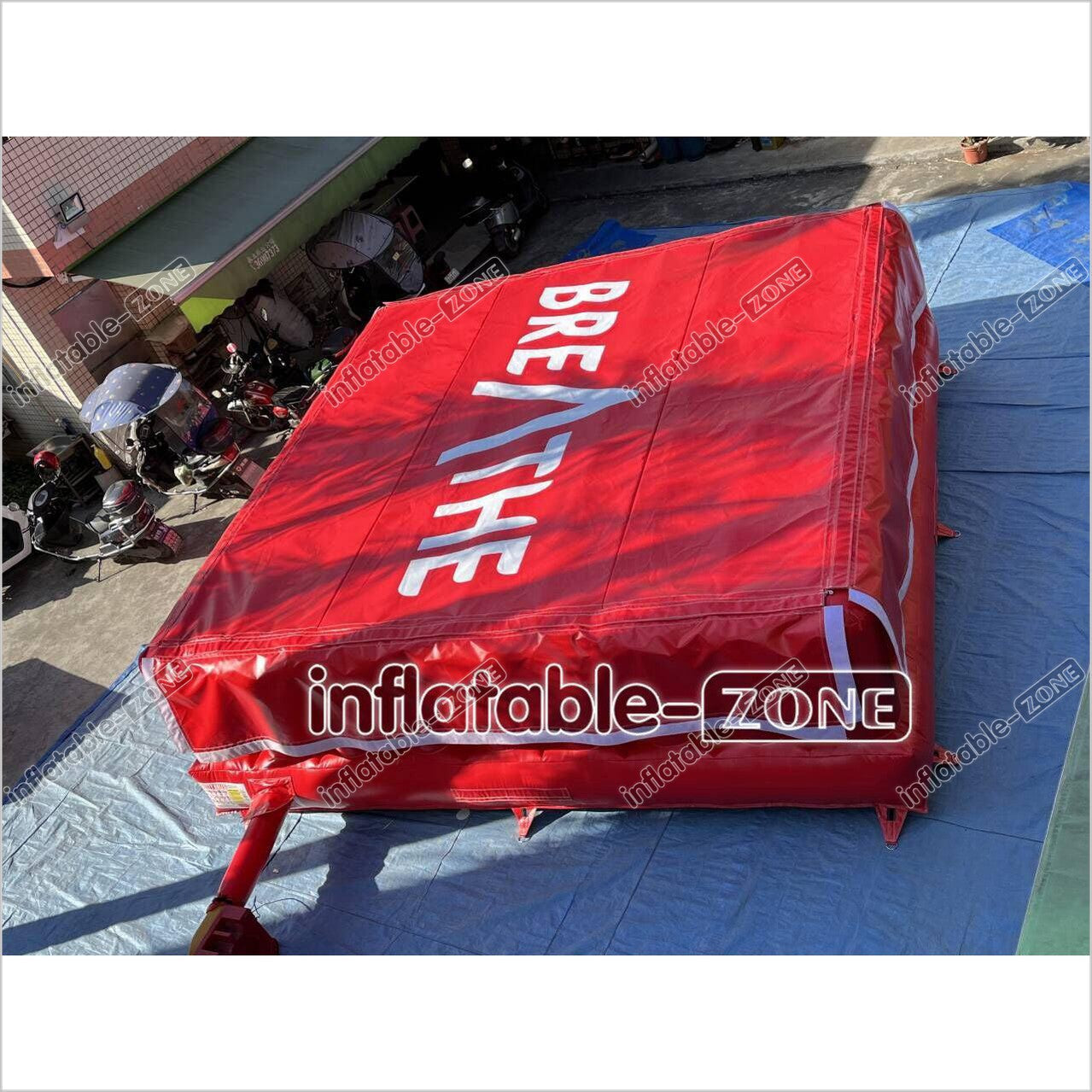 Sports Games Trampoline Park AirBag Inflatable Foam Pit Air Bag For Stunt Jump - Inflatable-Zone