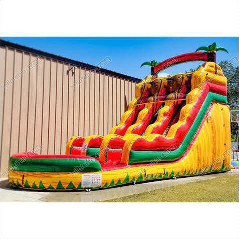 Inflatable Water Slides Commercial Pool, Bounce House Water Slide Combo - Inflatable-Zone