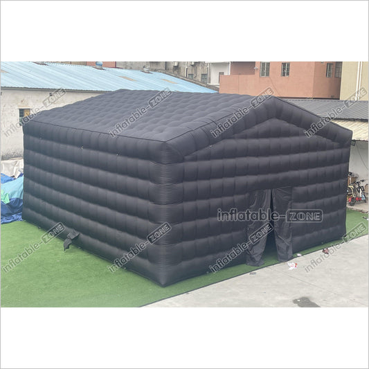 Backyard Large Black Inflatable Nightclub Wedding Tent Inflatable Disco Party Tent House Blow Up Nightclub - Inflatable-Zone