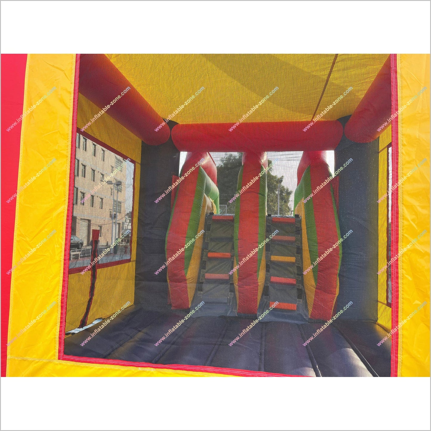 Jump Combo Waterslide Bouncy Castle Inflatable Water Playground Bounce House With Double Slide