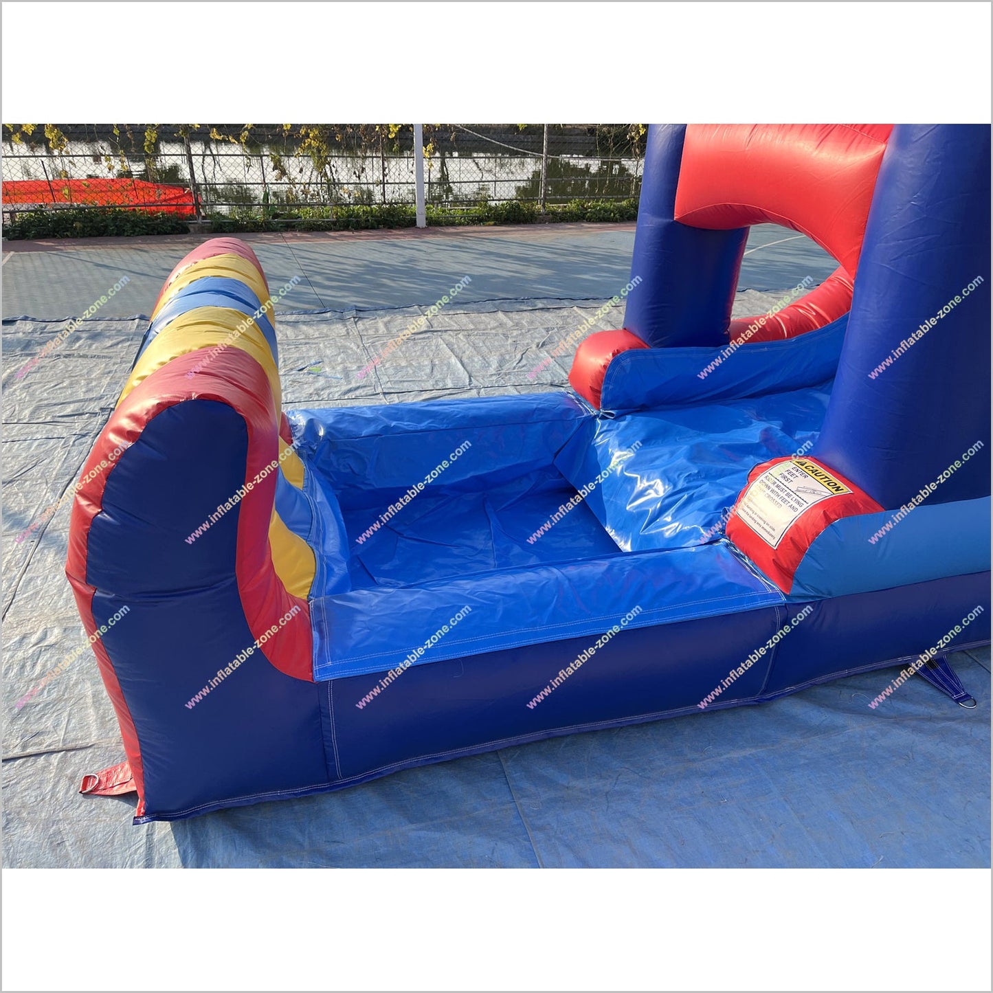 Circus Colours Inflatable Combos Bouncy Castle Slide And Pool Inflatable Parks Near Me Water Slide Bounce House Rental