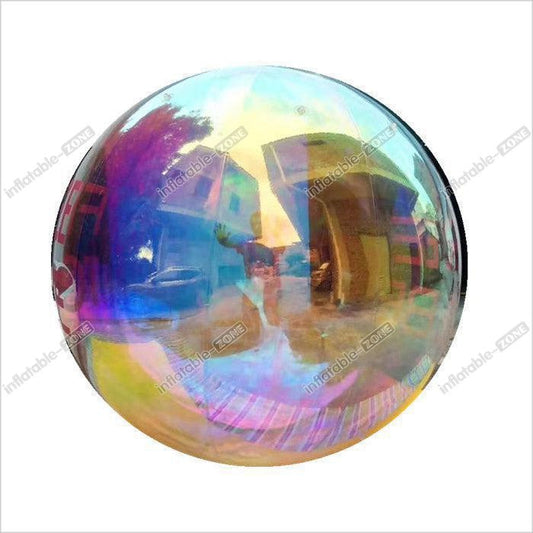 Giant Inflatable Mirror Ball Hanging Colorful Gazing Globe Garden Ornaments Perfect For Parties And Decor - Inflatable-Zone