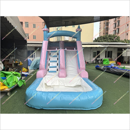 Commercial Blow Up Water Slide Inflatables Hire Bouncy Castle Playground Backyard Water Slide For Pool