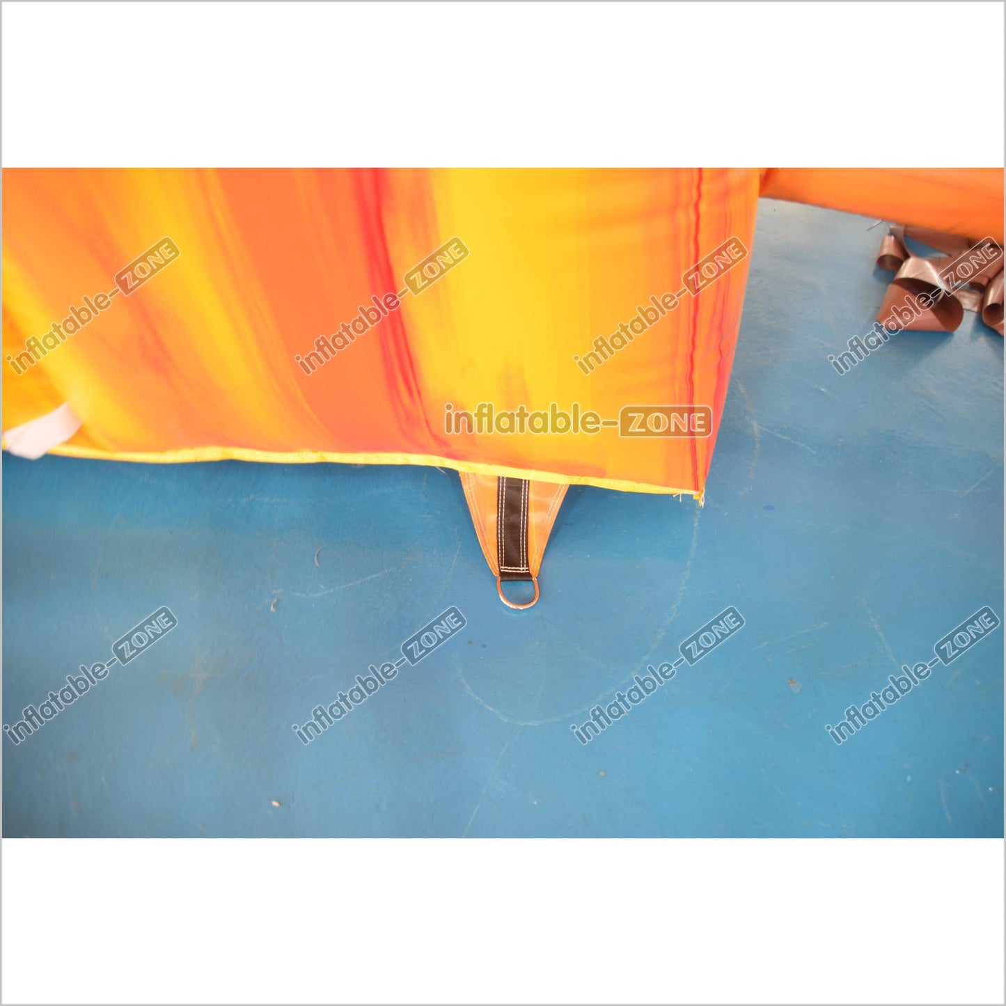 Slam N Curve Inflatable Water Slide Sunny Fun Largest Blow Up Splash Pool Double Lane Water Slide - Inflatable-Zone