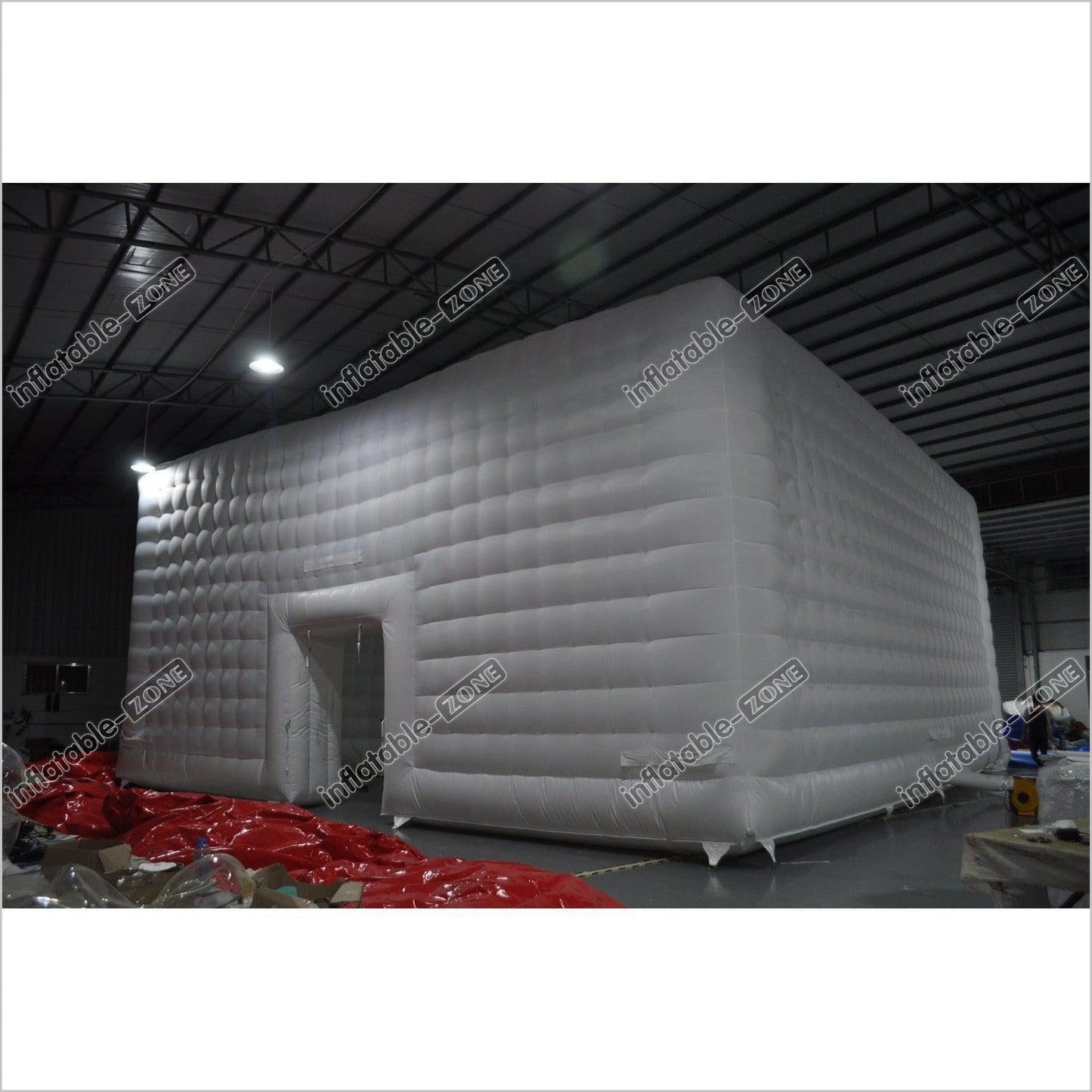 Outdoor Led Light Inflatable Wedding Tent Party Giant Inflatable Disco Cube Tent Inflatable Nightclub - Inflatable-Zone