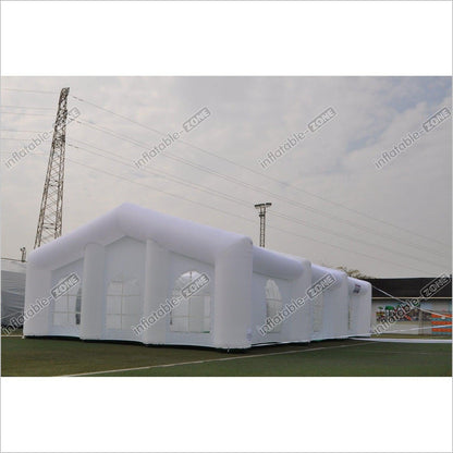 Outdoor White Inflatable Wedding Party Tent Dining Room,Inflatable Camping Tent - Inflatable-Zone