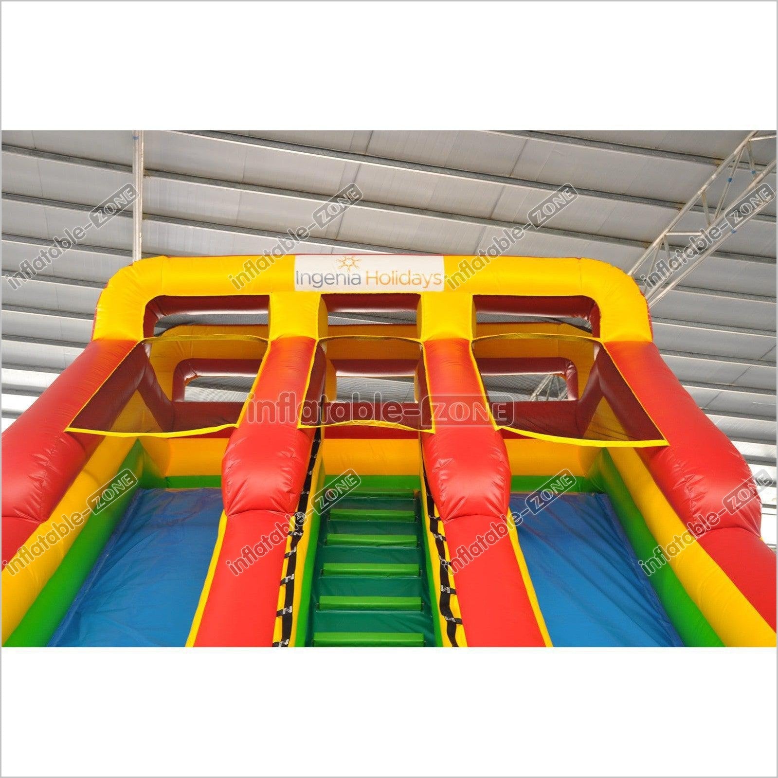 Inflatable Dry Slide Colorful Blow Up Slip And Slide - Inflatable-Zone