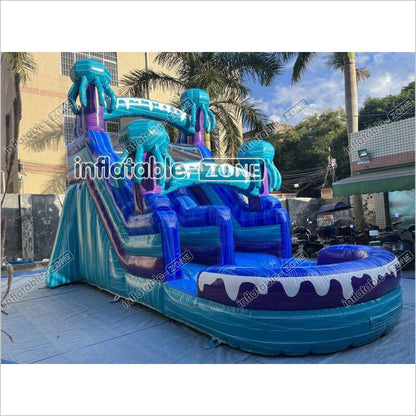 Water Slide Jumping Castle Slip And Inflatables For Adults Near Me Big Blow Up Bounce House Slide - Inflatable-Zone