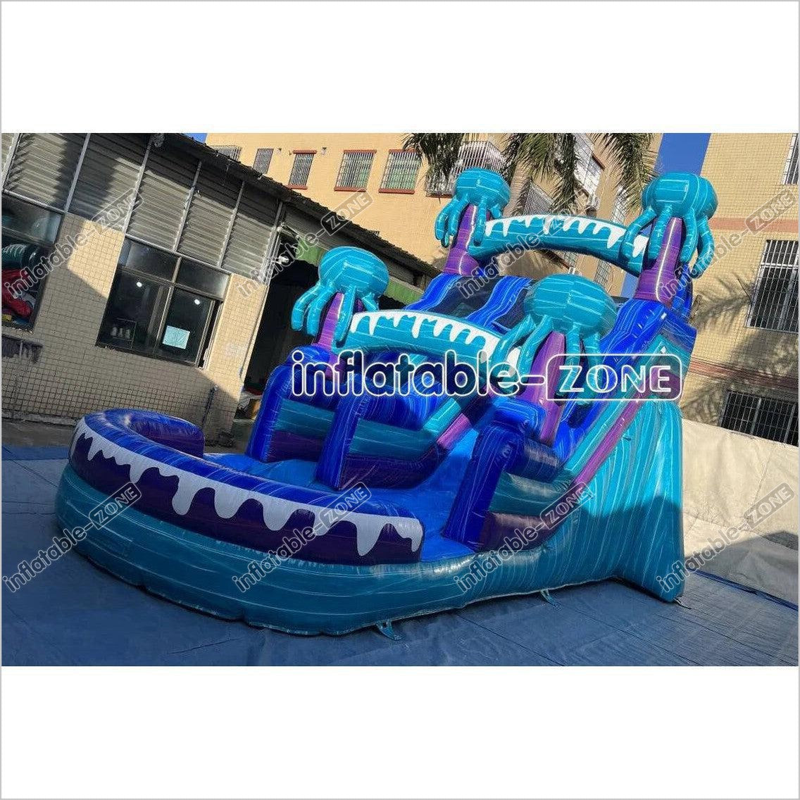 Water Slide Jumping Castle Slip And Inflatables For Adults Near Me Big Blow Up Bounce House Slide - Inflatable-Zone