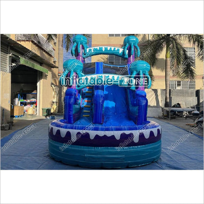 Water Slide Jumping Castle Slip And Inflatables For Adults Near Me Big Blow Up Bounce House Slide - Inflatable-Zone