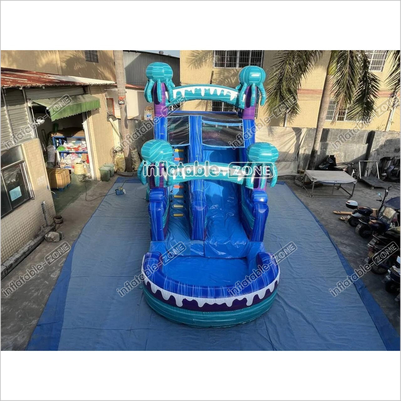 Water Slide Jumping Castle Slip And Inflatables For Adults Near Me Big Blow Up Bounce House Slide - Inflatable-Zone