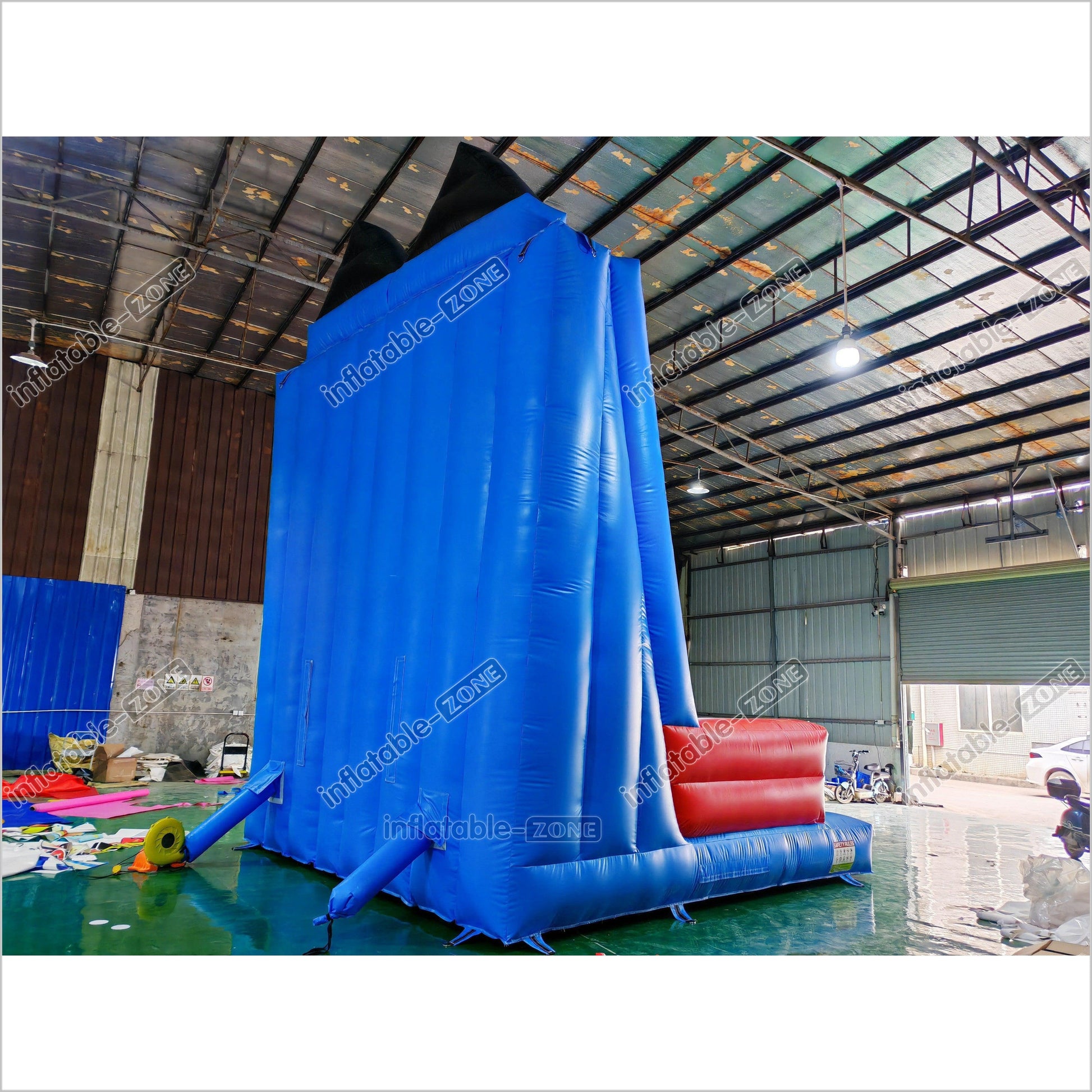Inflatable Climbing Wall Inflatable Sports Games Giant Inflatable Rock Climbing Wall With Mattress For Party - Inflatable-Zone