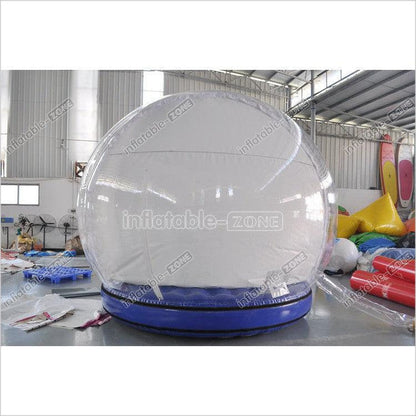 Custom-size giant-inflatable-snow-globe inflatable christmas snow globe
