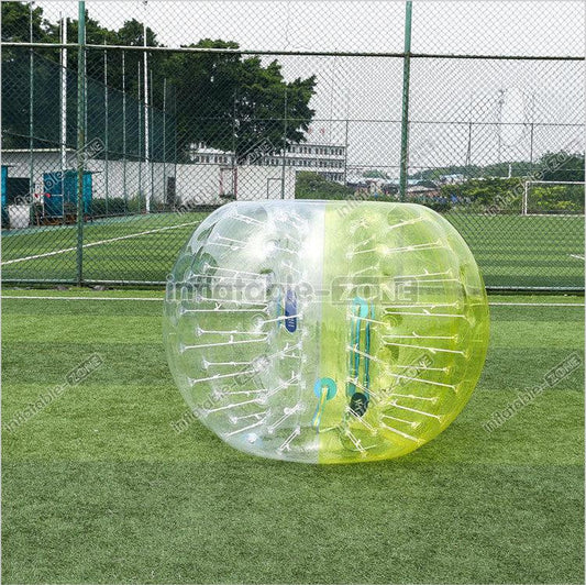 Half Color Inflatable Bubble Football, Inflatable Bubble Bumper Ball