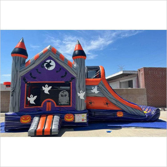 Buying A Bouncy Castle Happy Hop Slide Combo Bounce House Inflatables Business Halloween Blow Up Rentals - Inflatable-Zone
