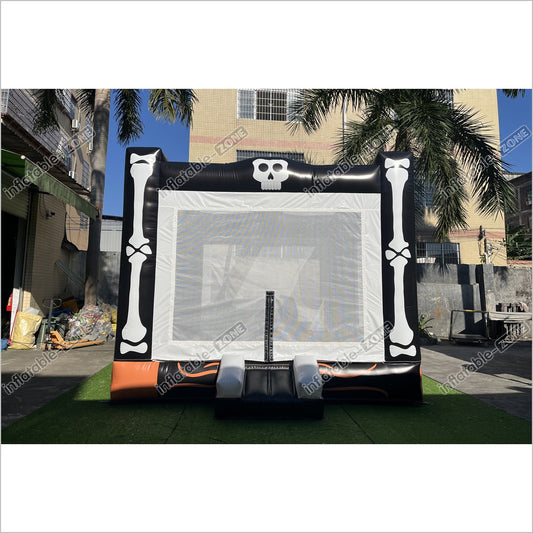 Halloween Skeleton Bouncy Castle Inflatables Backyard Birthday Party Outdoor Inflatable Bounce House - Inflatable-Zone