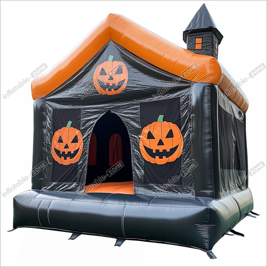 Big Pumpkin Inflatable Bouncy Castle Purchase Best Outdoor Play Equipment Halloween Jump House Rental - Inflatable-Zone