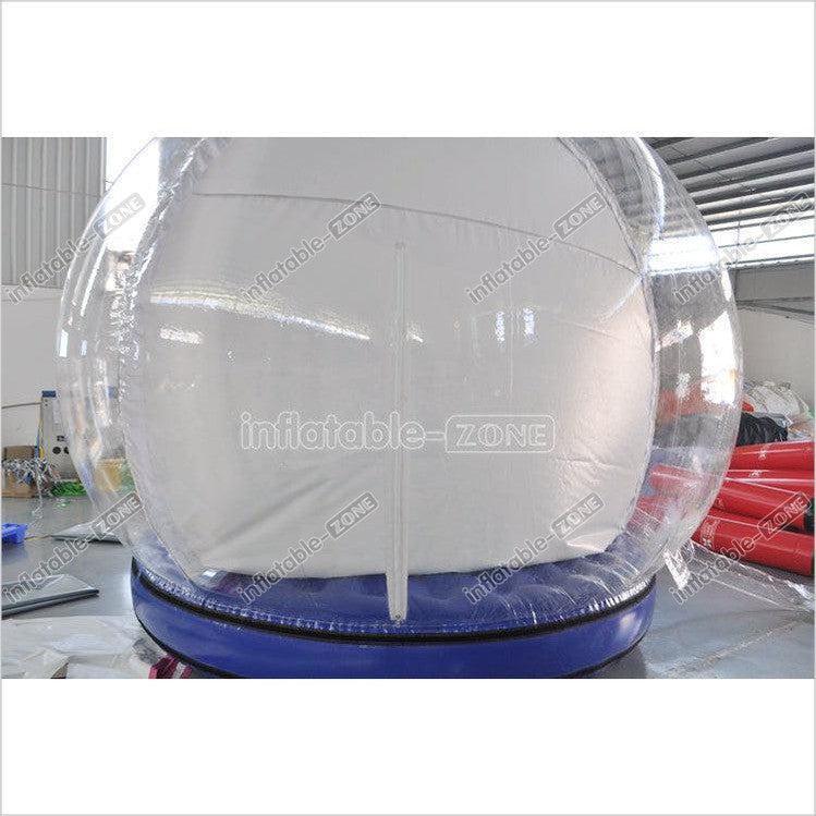 Custom-size giant-inflatable-snow-globe inflatable christmas snow globe
