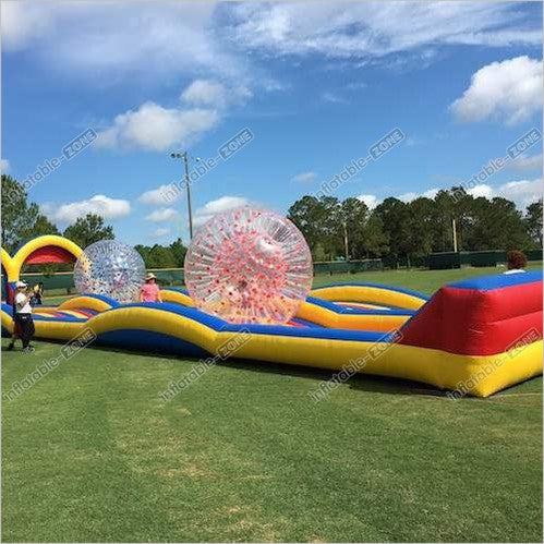Inflatable Zorb Ball Ramp Game,Inflatable Zorbing Ball Race Track