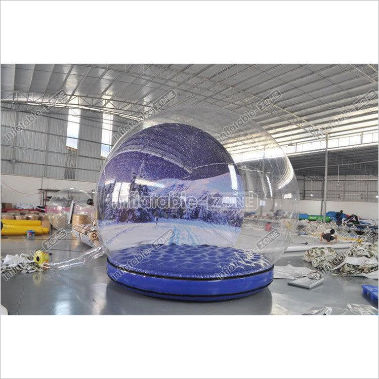 Custom-size giant-inflatable-snow-globe inflatable christmas snow globe
