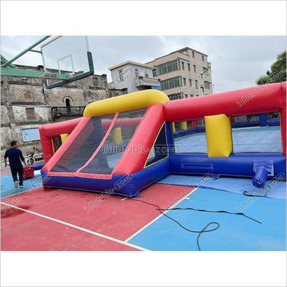 Inflatable Football Field, Blow Up Soccer Football Field Arean For Outdoor - Inflatable-Zone