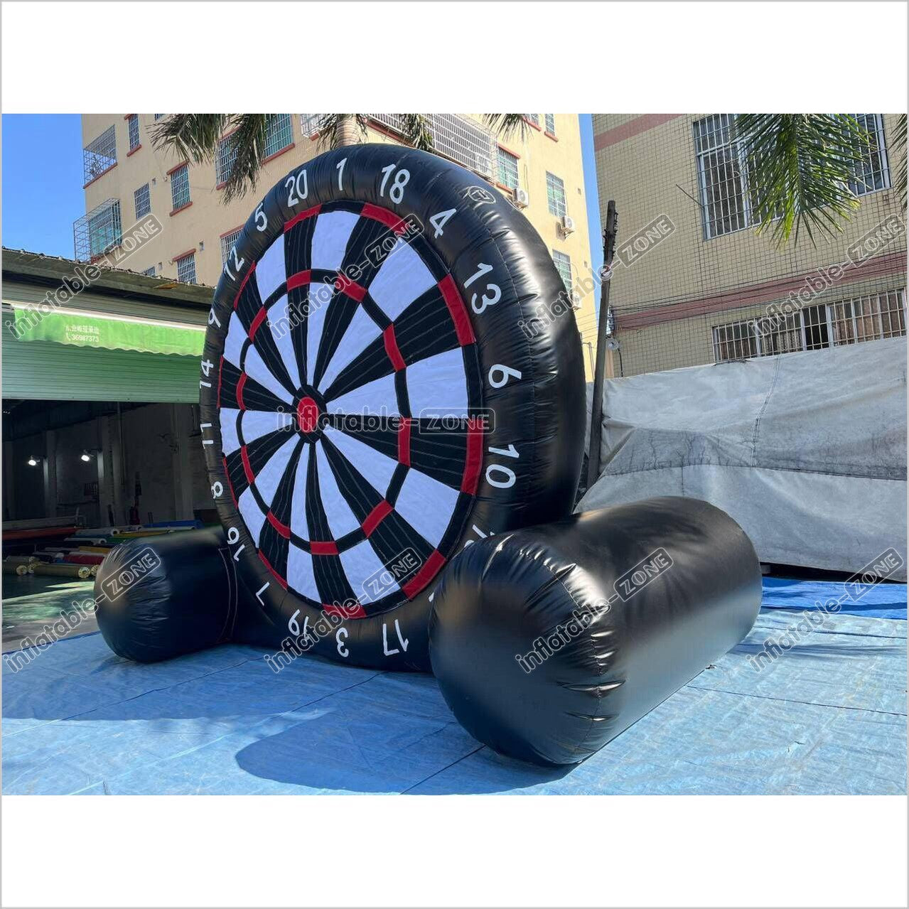 Huge Inflatable Soccer Darts Outdoor Interactive Entertainment Inflatables Football Dart Sports Games - Inflatable-Zone