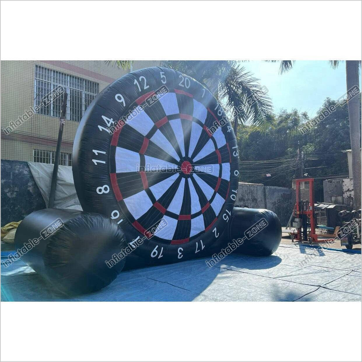 Huge Inflatable Soccer Darts Outdoor Interactive Entertainment Inflatables Football Dart Sports Games - Inflatable-Zone