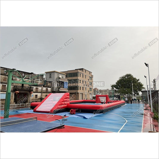 Soccer Field Inflatable Soap Soccer Areana Inflatable Soccer Court - Inflatable-Zone