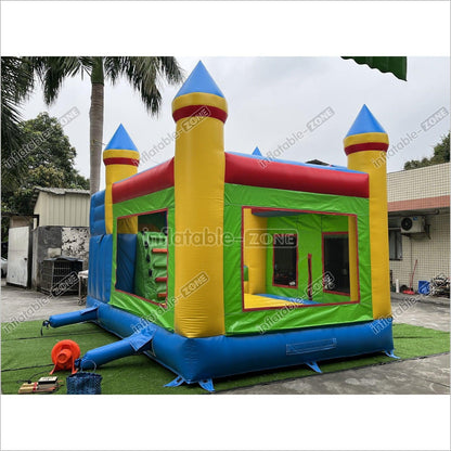 0.55MM PVC Inflatable Bouncy Castles Jumping Castle Indoor Bouncy House - Inflatable-Zone