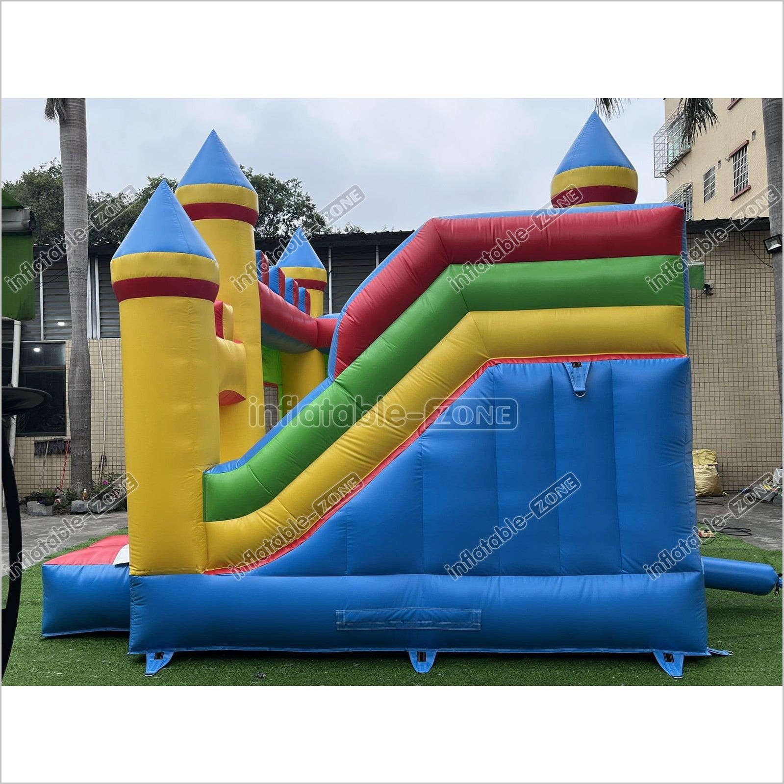 0.55MM PVC Inflatable Bouncy Castles Jumping Castle Indoor Bouncy House - Inflatable-Zone