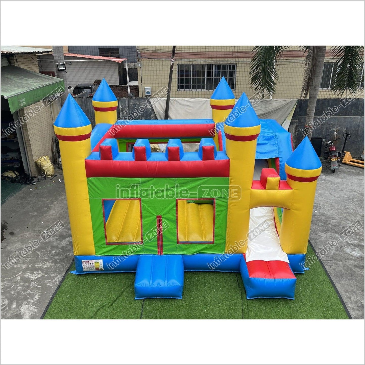 0.55MM PVC Inflatable Bouncy Castles Jumping Castle Indoor Bouncy House - Inflatable-Zone