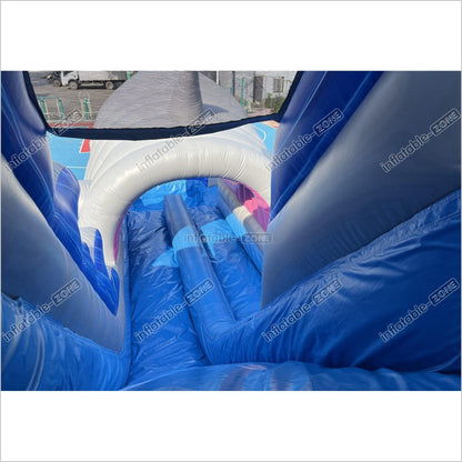 Commercial Grade Inflatable Water Slide Shark Blow Up Water Slide Inflatable Slide for Party Event - Inflatable-Zone