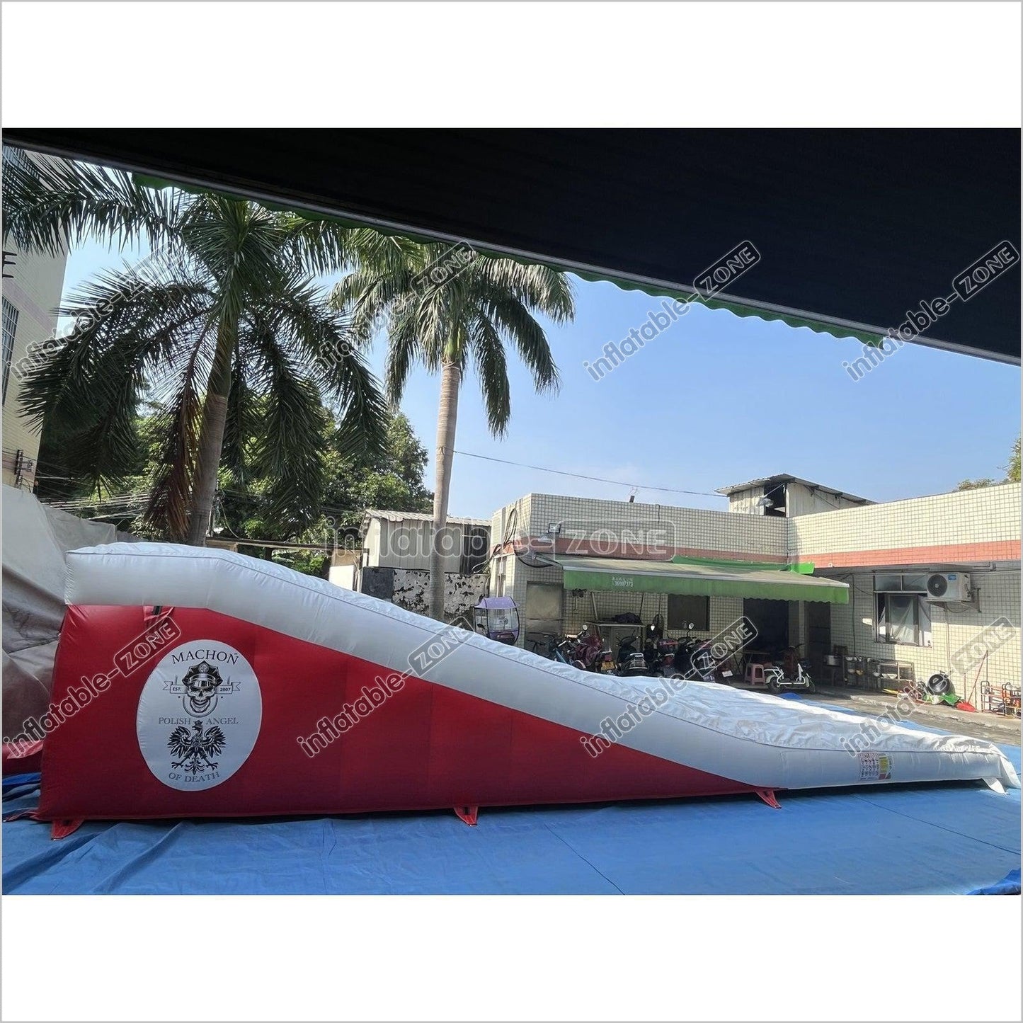 Inflatable Airbag Trampoline Park Jumping Air Bag Inflatable Stunt Bag Landing - Inflatable-Zone
