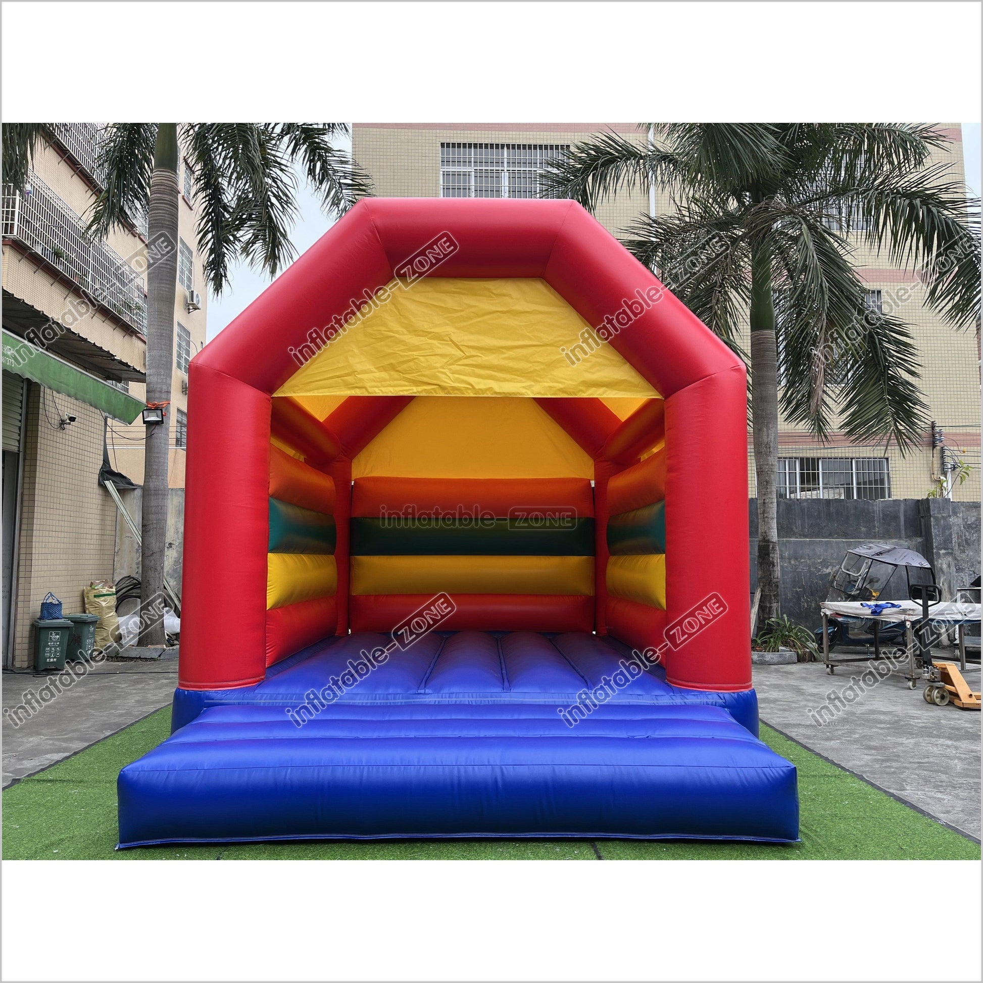 Inflatable Colorful Bounce House Jumping Bouncer Price Best Bouncy Castle For Kids Party - Inflatable-Zone