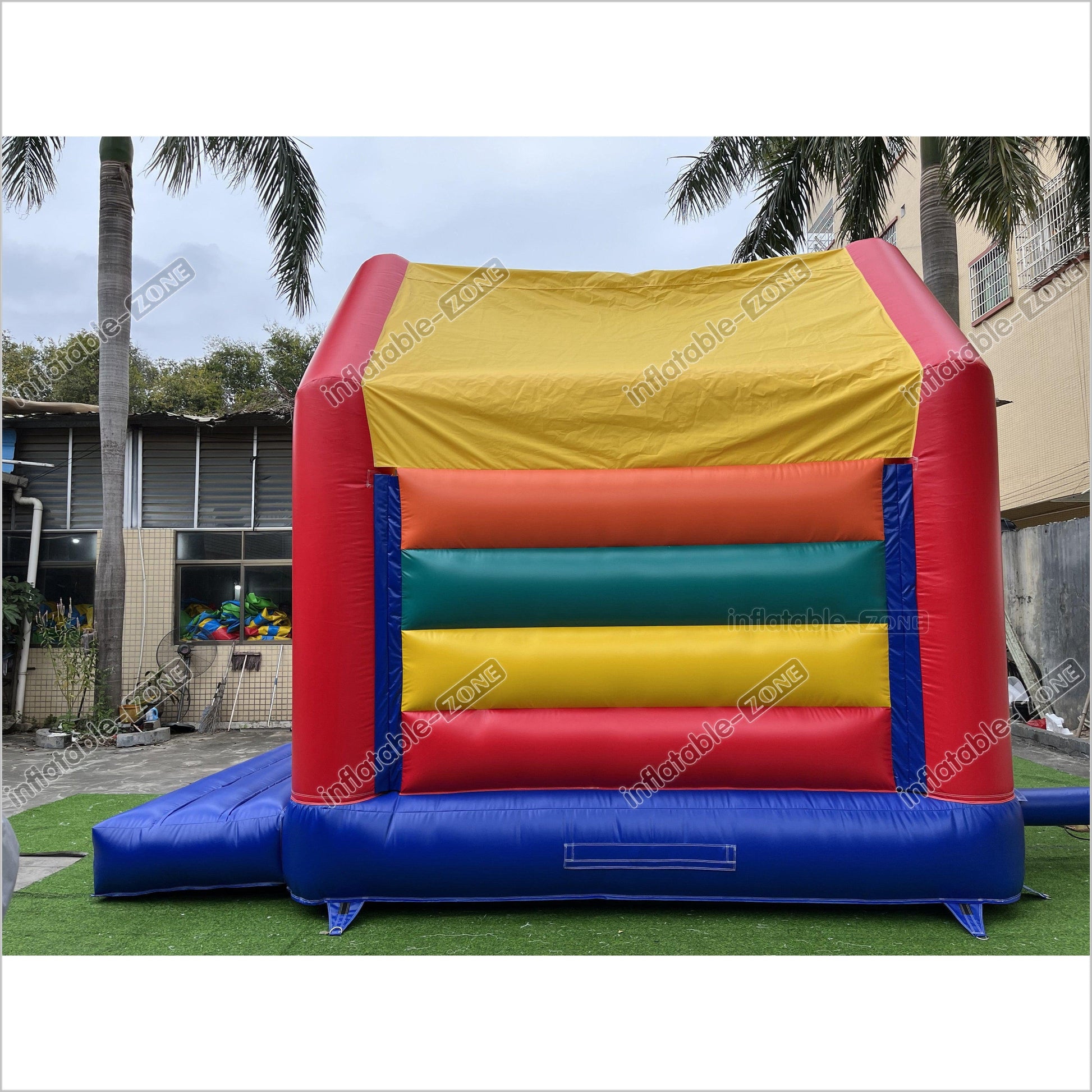 Inflatable Colorful Bounce House Jumping Bouncer Price Best Bouncy Castle For Kids Party - Inflatable-Zone